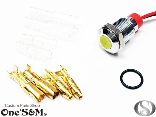 画像13: 最新! 12V M10 LED インジケーターランプ (13)