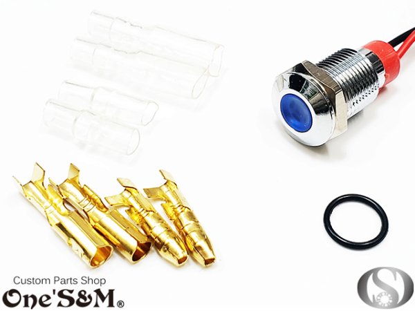 画像4: 最新! 12V M10 LED インジケーターランプ (4)