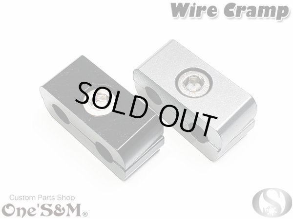 画像1: NEW 新色 アルミ製 ワイヤークランプ ホースクランプ カラー選択可能 (1)