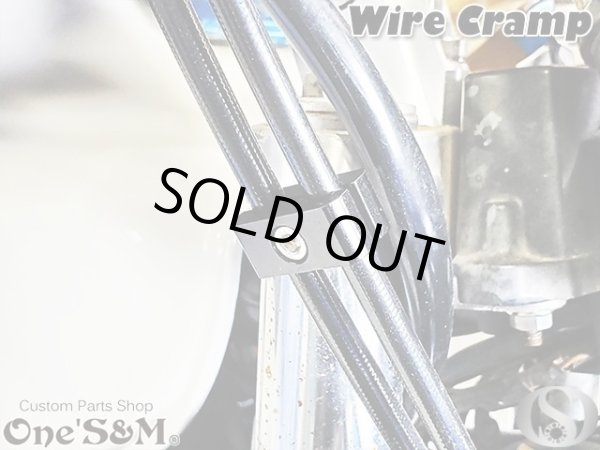 画像2: NEW 新色 アルミ製 ワイヤークランプ ホースクランプ カラー選択可能 (2)