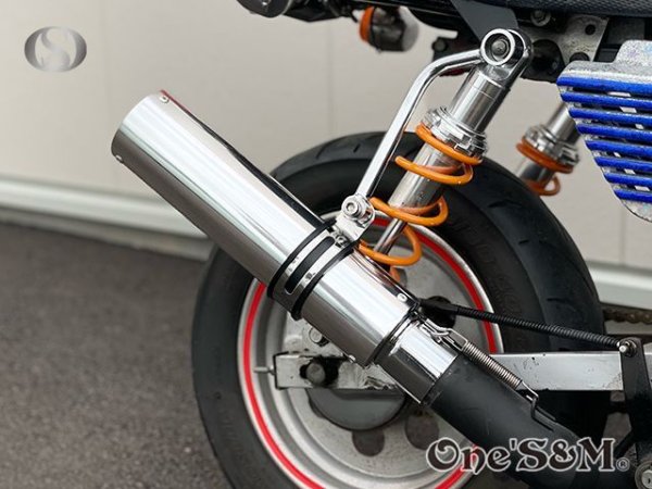画像20: アウトレット ワンズ管 アルミサイレンサー インナーバッフル付き 50パイ ワルツ 悪奴 装着車対応 汎用 (20)