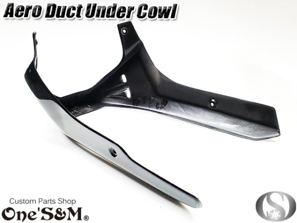 画像6: NEW アンダーカウル 黒 ツインダクトVer (6)