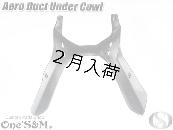 画像8: NEW アンダーカウル 黒 ツインダクトVer (8)