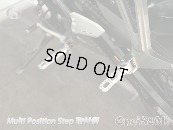 画像8: G-moto製 G-moto刻印入 アルミ製 ステップ リア タンデム ガンメタ Kawasaki用 (8)