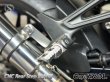 画像6: G-moto製 G-moto刻印入 アルミ製 ステップ リア タンデム ガンメタ Kawasaki用 (6)