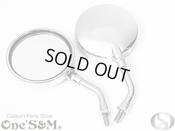 画像6: ZII Z2 タイプ 丸型 丸形ミラー 正ネジ10mm  ステーセット (6)