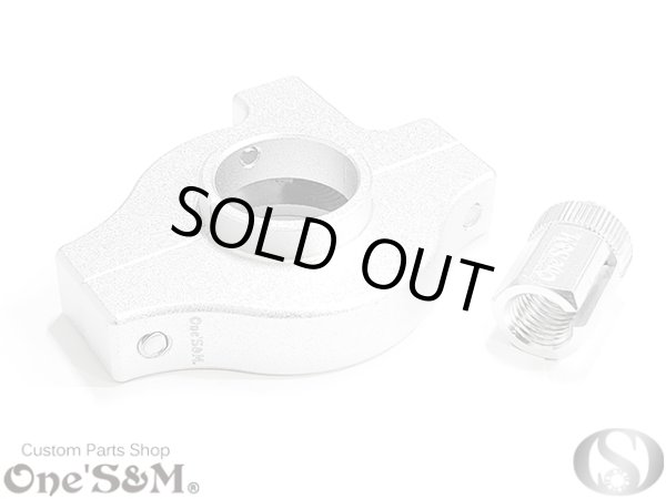 画像4: アルミ製 Xホルダー5 CNCアルミ削り出し エックスホルダー５ Xアジャスター付 (4)