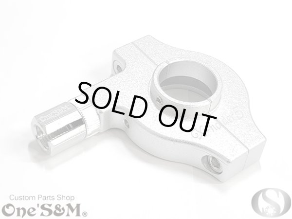 画像5: アルミ製 Xホルダー5 CNCアルミ削り出し エックスホルダー５ Xアジャスター付 (5)