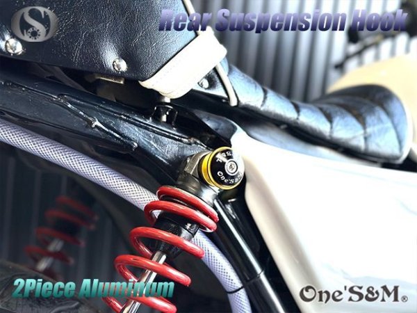 画像18: CNC アルミ製 アルマイトM6 荷掛けフックボルト リアサスマウントボルト (18)