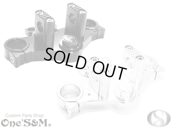 画像1: 送料込 CBX400F NC07専用 ＣＮＣ トップブリッジＳＰ ハンドルクランプとステムナット付き (1)