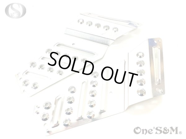 画像4: 【送料込み】アウトレット品 BW'S125 アルミ製 ステップパネル7点セット (4)