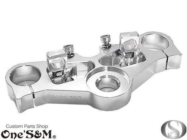 画像5: 送料込 CBX400F NC07専用 CNC トップブリッジSP ハンドルクランプとステムナット付き (5)