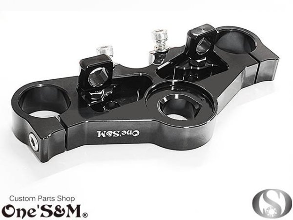画像9: 送料込 CBX400F NC07専用 CNC トップブリッジSP ハンドルクランプとステムナット付き (9)