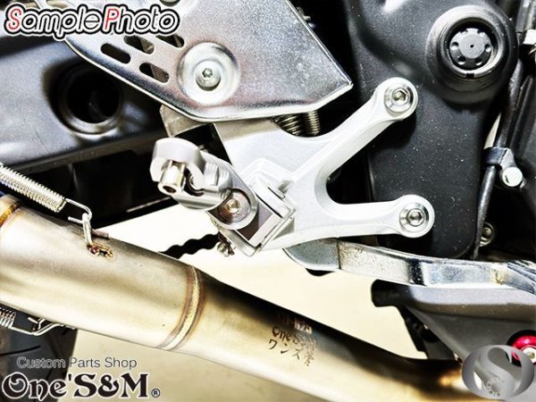 画像11: アウトレット G-moto製 刻印入 限定オリジナルモデル アルミ製 マルチポジションステップ メイン フロント グレー ヤマハ用 (11)