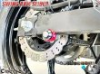 画像8: CNC アルミ製 アルマイト スイングアームスライダー　M10 V字型 レーシングスタンド ボルト (8)