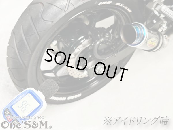 画像12: ☆Ninja250 Ninja250R ニンジャ250 Z250 純正エキパイ用 スリップオンマフラー カーボンサイレンサーVer (12)