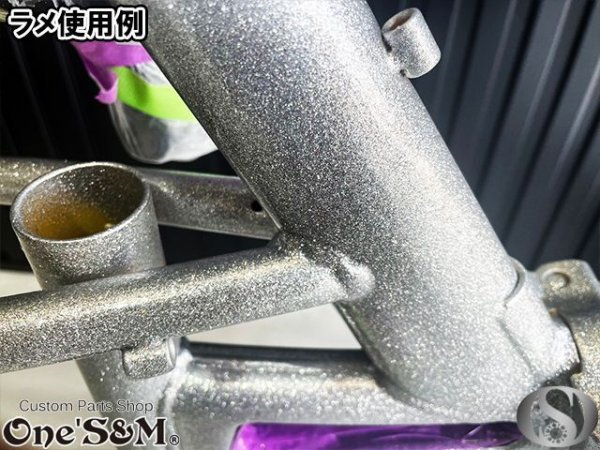画像4: 【送料込み】高品質 50g 六角ラメフレーク 塗装 0.2mm カラー:シルバー (4)