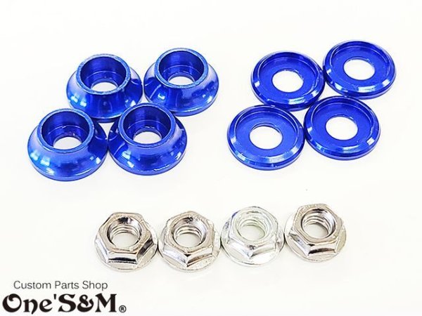 画像8: オイルクーラー M6 ボルトキャップ4個Set (8)