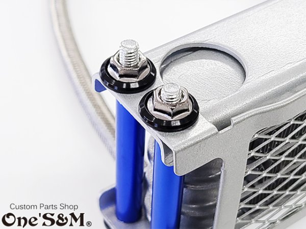 画像32: オイルクーラー M6 ボルトキャップ4個Set (32)