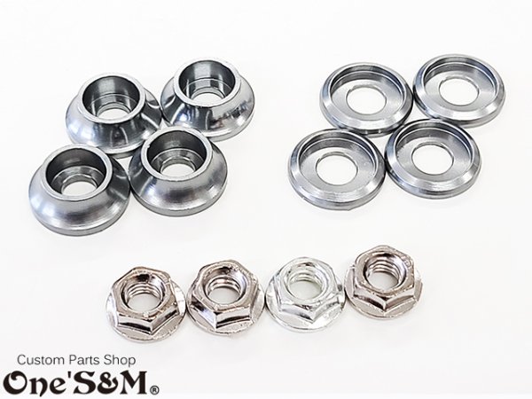 画像33: オイルクーラー M6 ボルトキャップ4個Set (33)