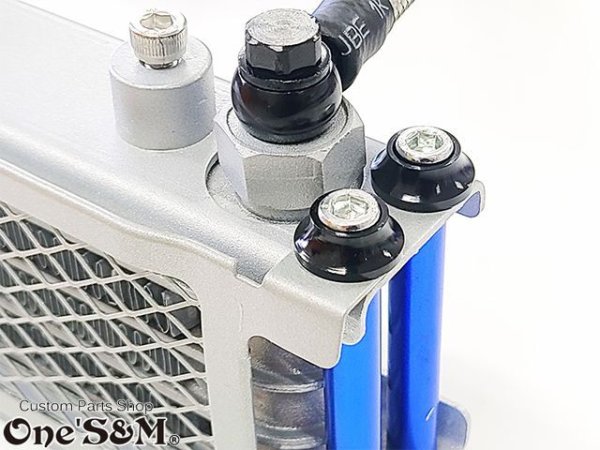 画像30: オイルクーラー M6 ボルトキャップ4個Set (30)