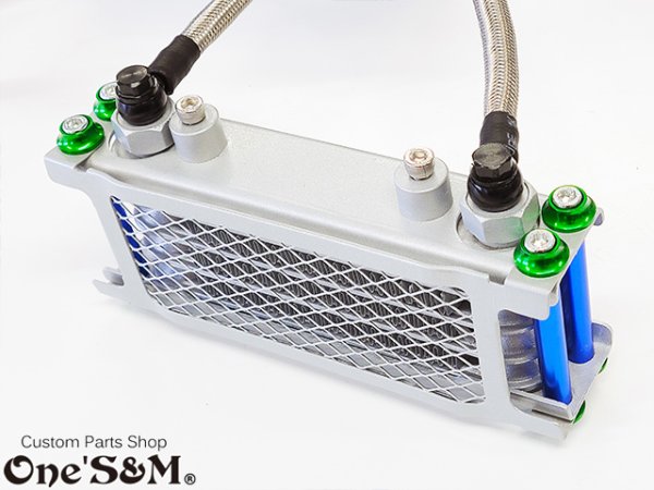 画像14: オイルクーラー M6 ボルトキャップ4個Set (14)