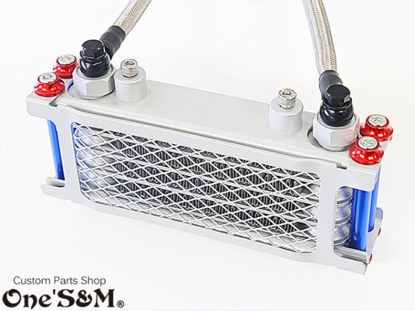 画像4: オイルクーラー M6 ボルトキャップ4個Set (4)