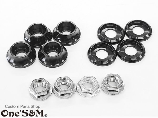 画像28: オイルクーラー M6 ボルトキャップ4個Set (28)