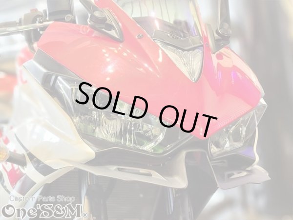 画像8: YZF-R25 YZF R25 ディフューザー ウイングレット フロント カナード ABS製 RG10J用 (8)