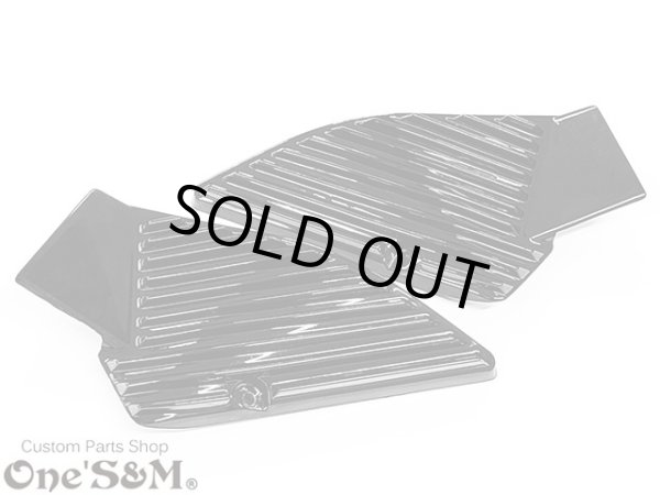 画像2: CBR400F専用 フィン形状 フロント ネックカバー サイドカバー (2)