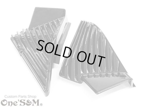 画像5: CBR400F専用 フィン形状 サイドカバー＋エアガイド REVカバーSet (5)