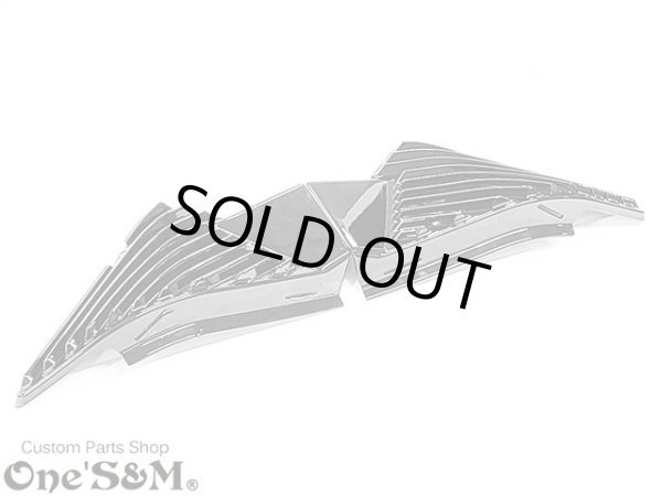 画像5: CBR400F専用 フィン形状 フロント ネックカバー サイドカバー (5)