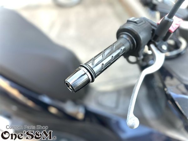 画像13: 【送料込み】ライトウェイトバーエンド ハンドルバーエンド モンキー125 JB02 JB03 グロム JC92 CBR250RR MC51 PCX125 用 (13)
