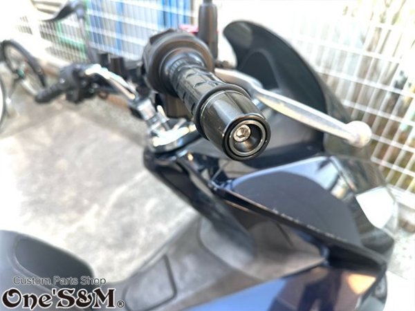 画像10: 【送料込み】ライトウェイトバーエンド ハンドルバーエンド モンキー125 JB02 JB03 グロム JC92 CBR250RR MC51 PCX125 用 (10)