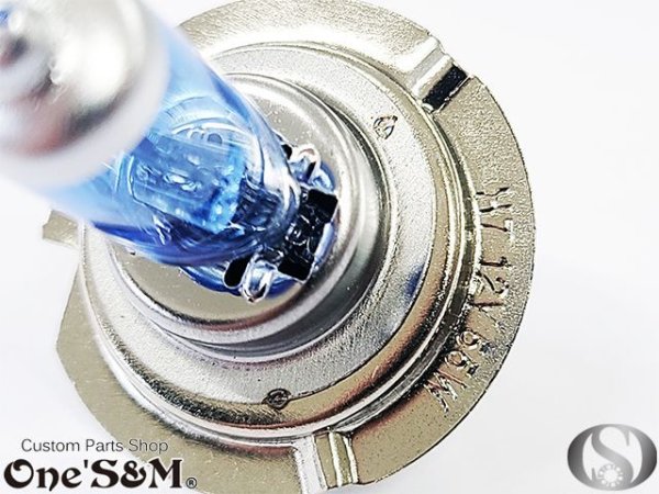 画像8: 1個売り 12V 55W ブルーレンズタイプ ヘッドライト球  H7形状 ハロゲンバルブ ヘッドライト球 ロービームやハイビーム等に (8)