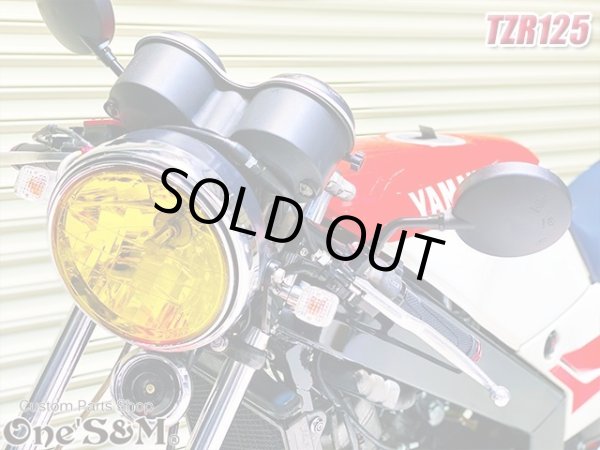画像2: TZR125 用 ヘッドライト回りセット ヘッドライトステー イエローレンズヘッドライト ウインカー (2)