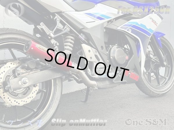 画像15: 純正エキパイ専用 GSX250R 2BK-DN11A用 スリップオン マフラー アルミサイレンサー (15)