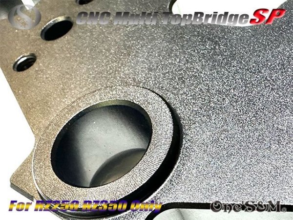 画像11:  RZ250 4L3 RZ350 4UO専用 マルチトップブリッジSP ウルトラセットバックKit SET ハンドルクランプ 5cmUP (11)