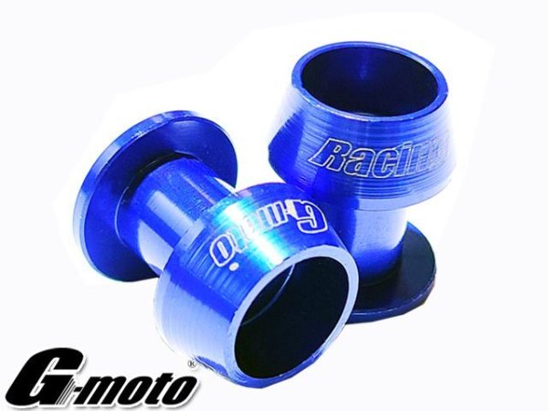 画像10: 送料込 G-moto ジーモト ＣＮＣ M10 アルミ製 アルマイト スイングアームスライダー V字型 レーシングスタンド専用 スタンドフックボルト スイングアーム ボス (10)