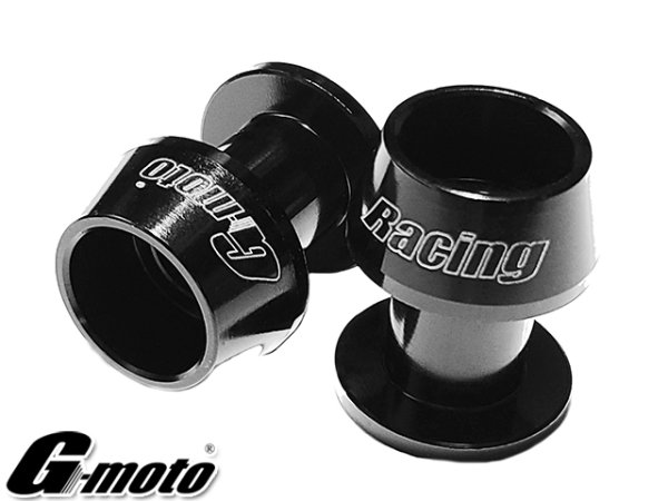 画像4: 送料込 G-moto ジーモト ＣＮＣ M10 アルミ製 アルマイト スイングアームスライダー V字型 レーシングスタンド専用 スタンドフックボルト スイングアーム ボス (4)