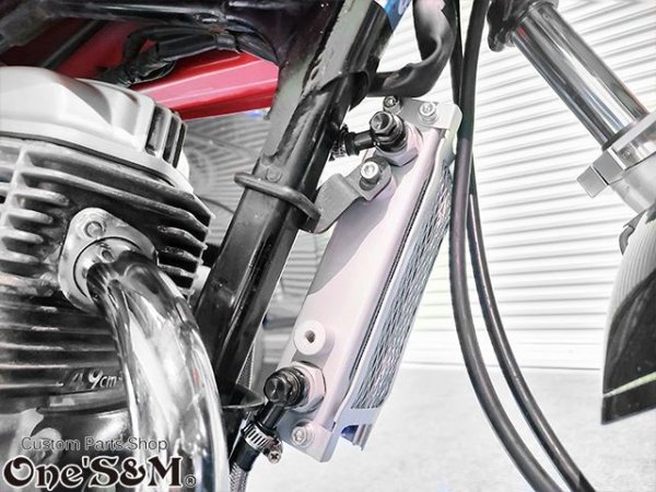 画像8: ４ミニ汎用 ４段ハイパフォーマンス オイルクーラー (8)