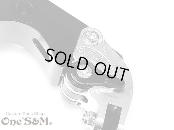 画像3: Z900RS 2017-2022 等 CNCアルミ削り出し ブレーキレバー クラッチレバー ビレットレバー 6段階調整付き (3)