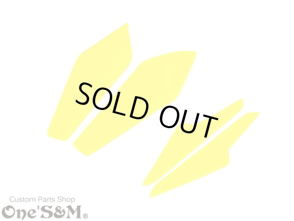 画像2: CBR250RR用 MC51 ヘッドライトレンズカバー ライトレンズ イエロー (2)