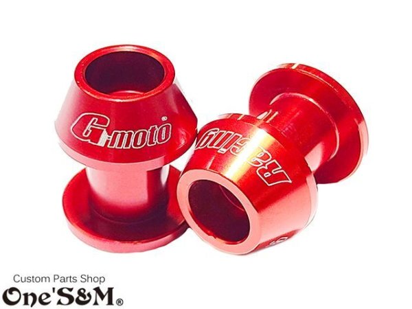 画像32: 送料込　G-moto  ジーモト CNC アルミ製 アルマイト M8 荷掛けフックボルト リアサスマウントボルト スイングアームスライダー V字型 レーシングスタンド専用 スタンドフックボルト スイングアーム ボス (32)