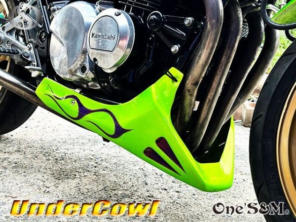 画像10: NEW アンダーカウル 黒 ツインダクトVer (10)