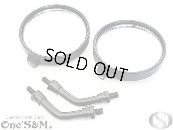 画像12: ZII Z2 タイプ 丸型 丸形ミラー 正ネジ10mm  ステーセット (12)