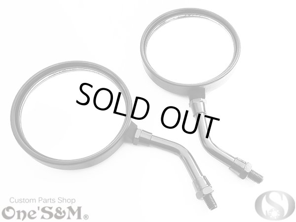 画像11: ZII Z2 タイプ 丸型 丸形ミラー 正ネジ10mm  ステーセット (11)