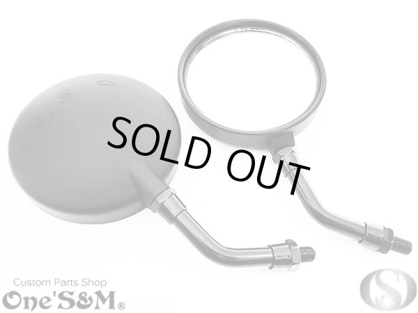 画像10: ZII Z2 タイプ 丸型 丸形ミラー 正ネジ10mm  ステーセット (10)