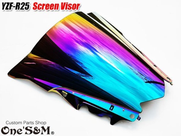 画像18: スクリーンバイザー フロントスクリーン  YZF-R25 RG10J (18)