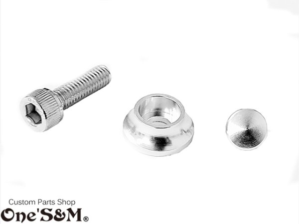 画像8: M6 フジツボ ボルトカバー キャップセット　六角ボルトセット 外装やカウルに (8)